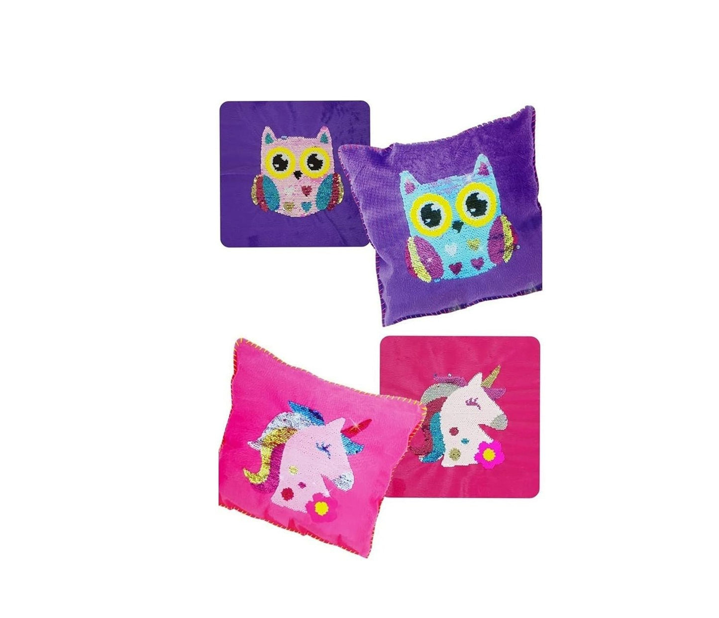 Girl Sequin Pillow