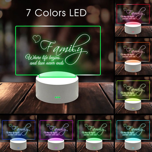 3D Creative Visualization Lamp