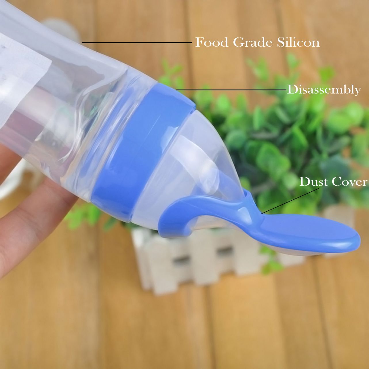 Baby Silicone Spoon Bottle (MHP-068)