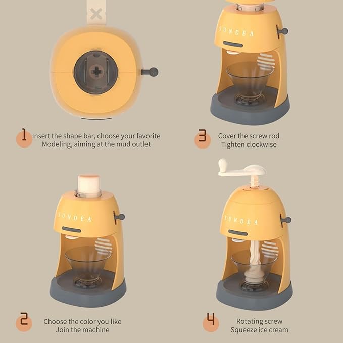 Ice Cream Maker Set for Kids