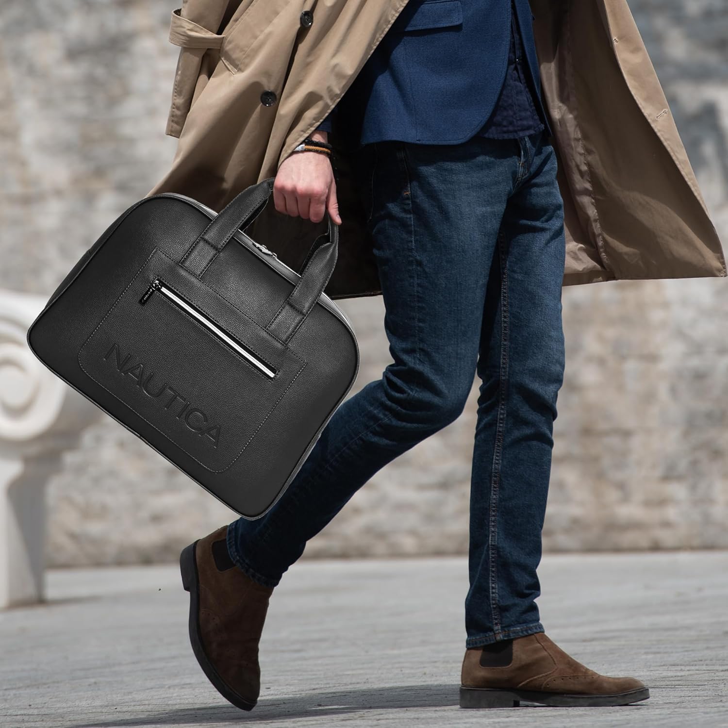 Nautica - Leatherette Duffel Bag - Zambeel