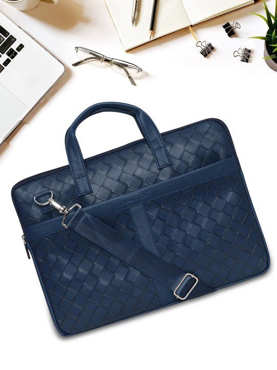Nautica - Textured Laptop Bag - Zambeel