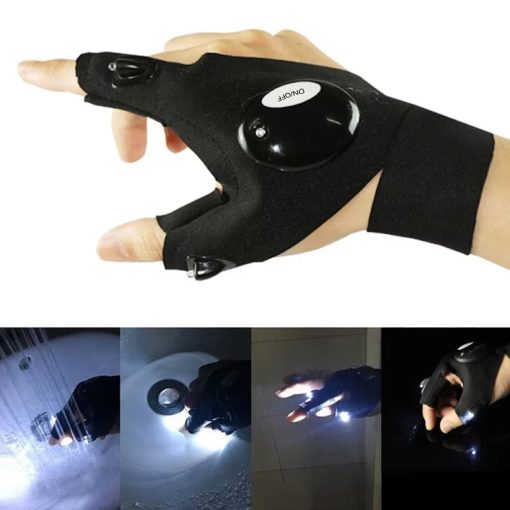 LED Flashlight Gloves – Hands-Free Night Lighting for Outdoor Activities, Repairs & Camping - Easy Shop - Image 6