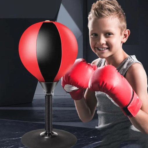 Desktop Boxing Speed Ball – Stress Relief & Reflex Training for Adults & Kids, Fun Sports Equipment with Suction Base - Image 12