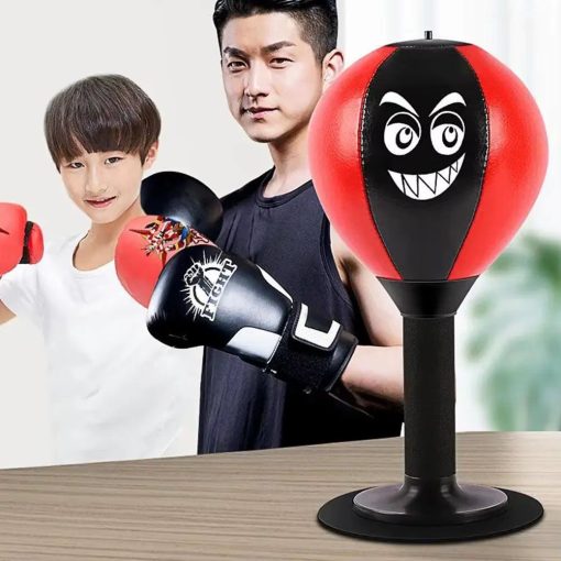 Desktop Boxing Speed Ball – Stress Relief & Reflex Training for Adults & Kids, Fun Sports Equipment with Suction Base - Image 9