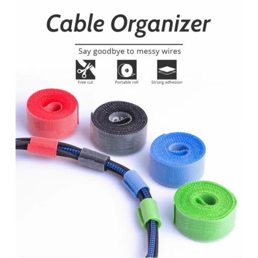 1/5M Cable Organizer Cable Management Wire Winder Tape Earphone Mouse Cord Management Ties Protector For iPhone Xiaomi Samsung - Image 6