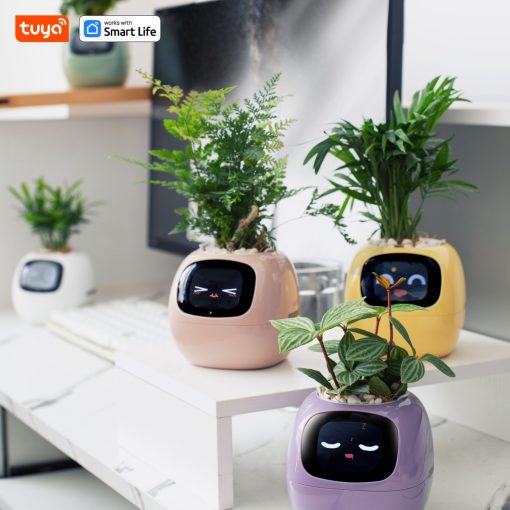 Tuya Ivy Smart Planter,Endless Fun Over 49 Rich Expressions,7 smart sensors,AI Chips Make Raising Plants Easy and Fun - Image 8