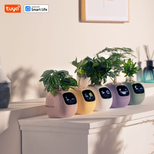 Tuya Ivy Smart Planter,Endless Fun Over 49 Rich Expressions,7 smart sensors,AI Chips Make Raising Plants Easy and Fun - Image 3