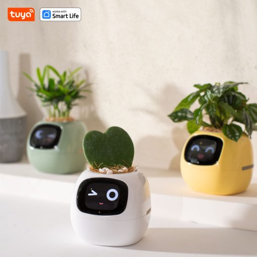 Tuya Ivy Smart Planter,Endless Fun Over 49 Rich Expressions,7 smart sensors,AI Chips Make Raising Plants Easy and Fun - Image 5