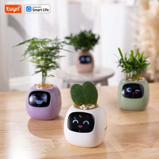 Tuya Ivy Smart Planter,Endless Fun Over 49 Rich Expressions,7 smart sensors,AI Chips Make Raising Plants Easy and Fun - Image 6