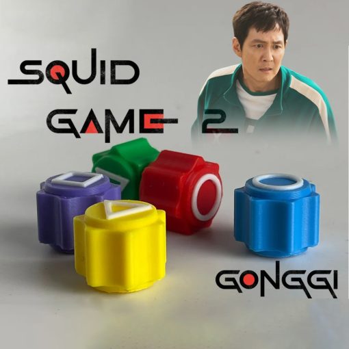 SQUID GAME GONGGI JACK STONE KOREAN TRADITIONAL PLAY GAME PEBBLE SET - Image 2